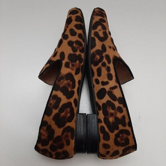 AVON Cushion Walk Animal Print Velvet Slip-On Smoking Loafer Shoes Sz US 8 - Picture 13 of 15